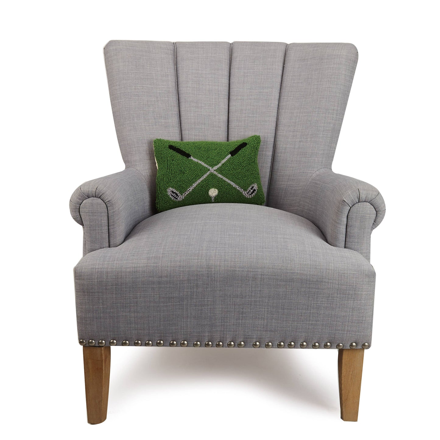 Cross Golf Clubs Hook Pillow