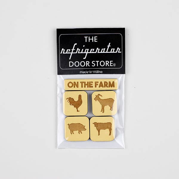 On The Farm Magnet Set