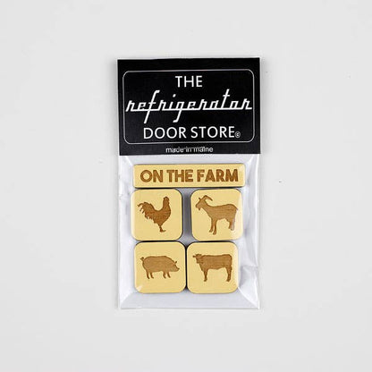 On The Farm Magnet Set