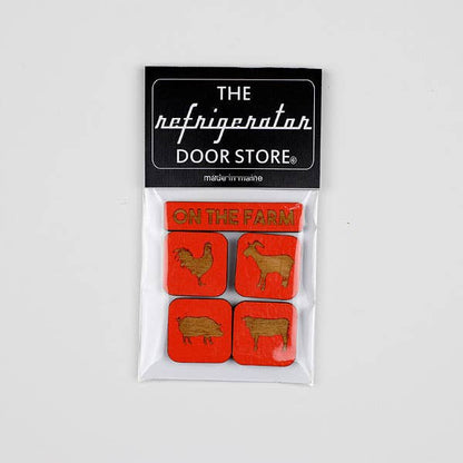 On The Farm Magnet Set