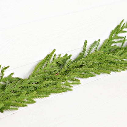 510701- 5ft Garland-Soft Touch Evergreen Norfolk Pine