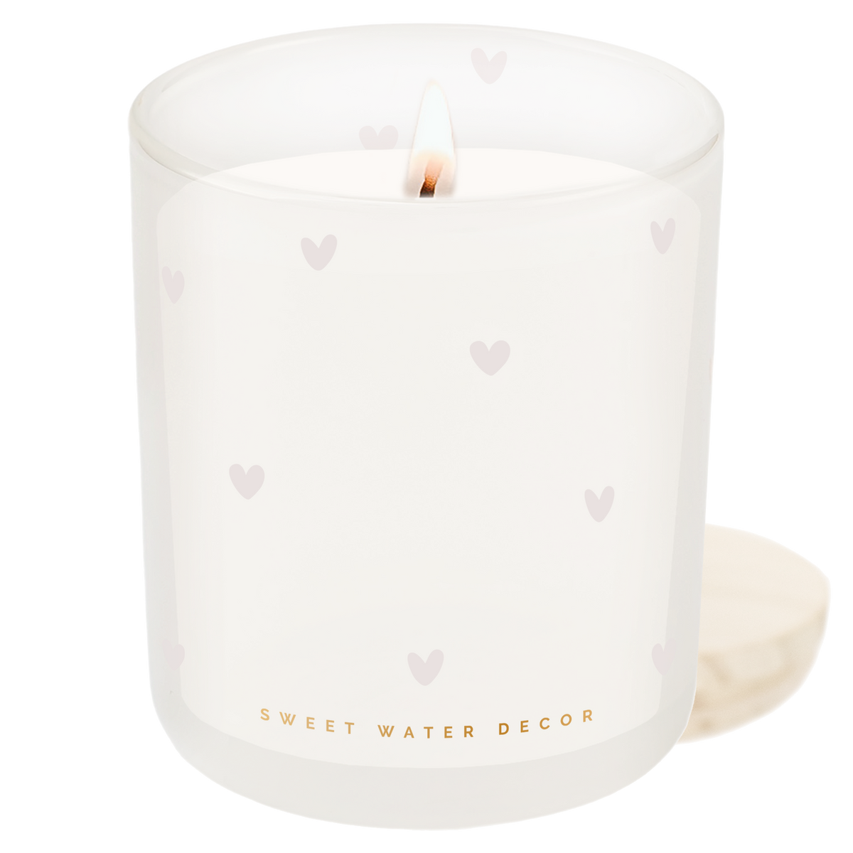 All Over Hearts 12 oz Soy Candle - Valentine's Day