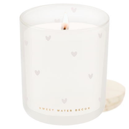 All Over Hearts 12 oz Soy Candle - Valentine's Day