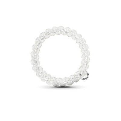 TELETIES Elastics Crystal Clear Large/3ct - New