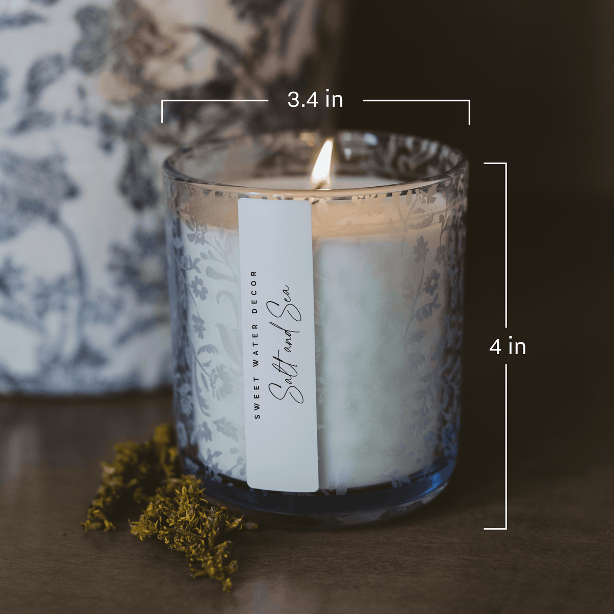 *NEW* Coastal Lemon 12 oz Soy Candle - Home Decor and Gifts