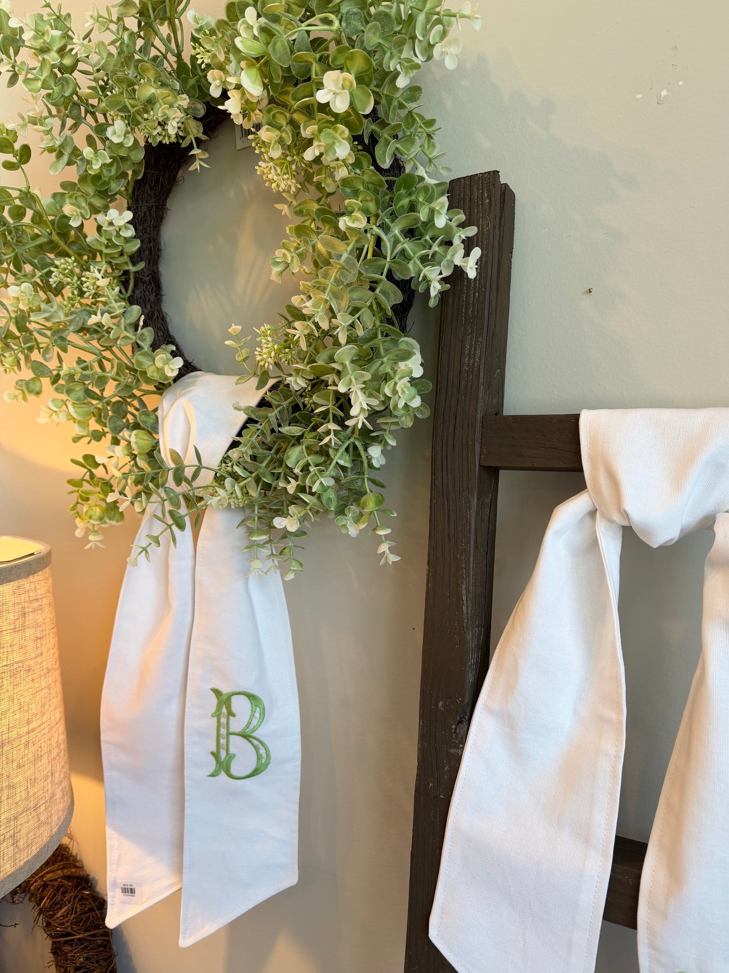 Sash with Initial