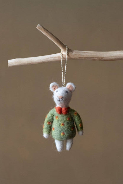 Ornaments Natural Wool Handmade in India