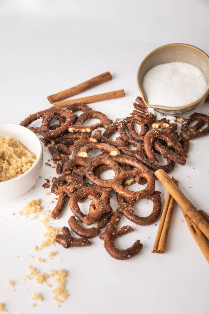 Cinnamon Sugar pretzels 4oz snack