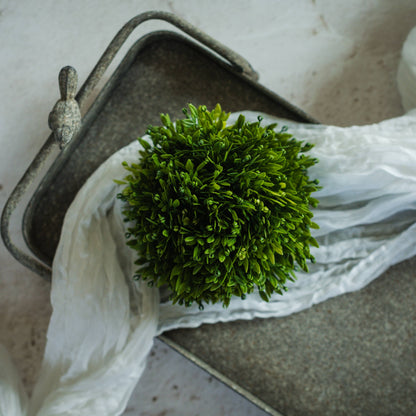 6" GREEN CHICKWEED HALF BALL
