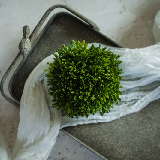 6" GREEN CHICKWEED HALF BALL