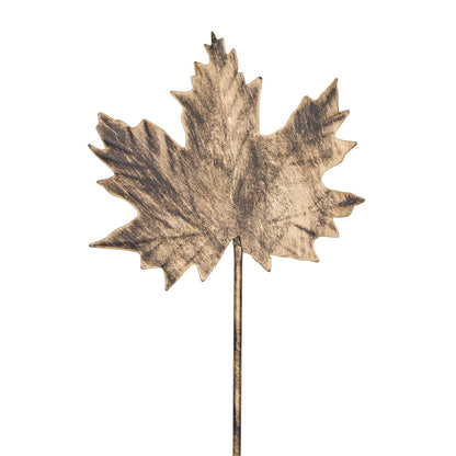 Fall Leaf Metal Stems, Set of 2