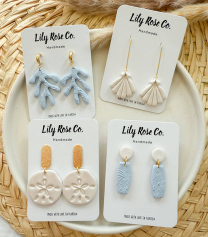 Beach Styles / Clay earrings / Women’s Earrings