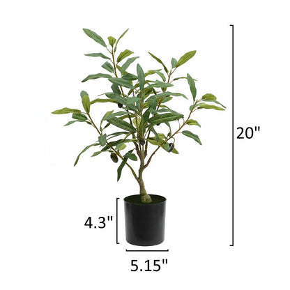 Extra-Dense Foliage-Artificial Quality Realistic Olive Tree