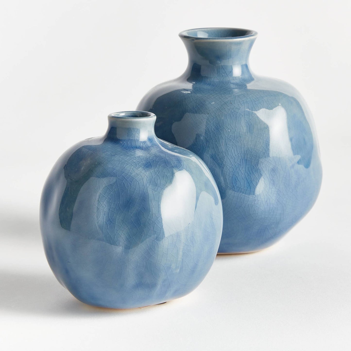 Narine Bud Vases, Blue SM
