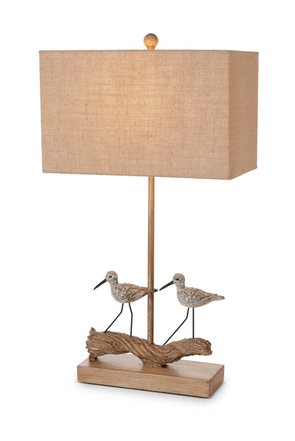 Beach Birds Coastal Table Lamps With 3-Way Switch (Set Of 2)