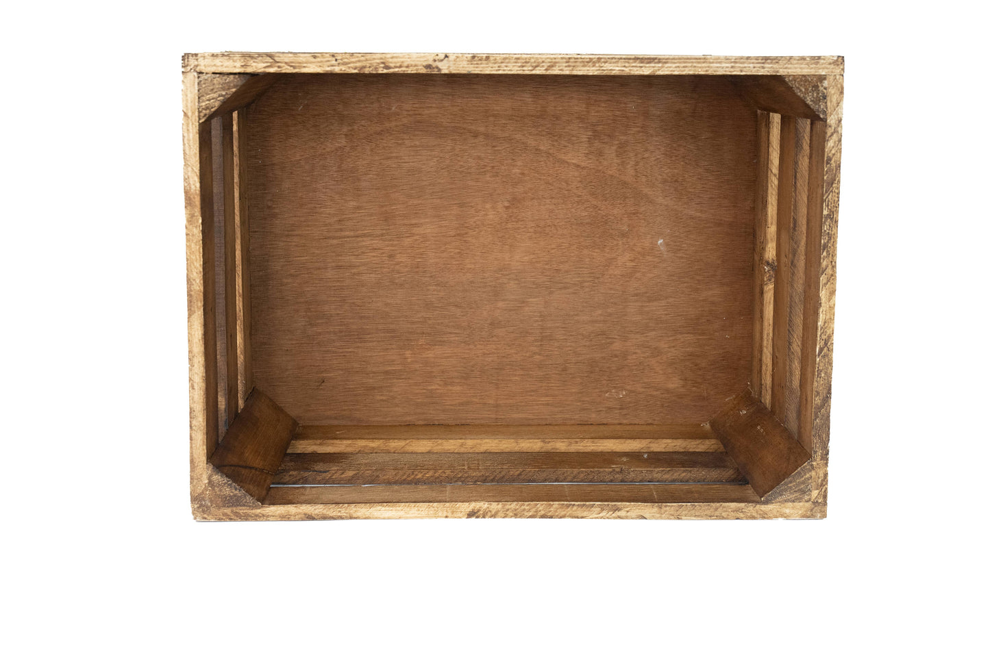 Killian Wood Crate-Store Display-Set of 3-Antiqued White