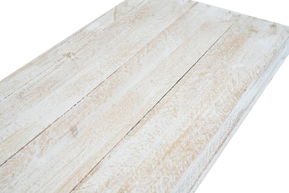 Clemson-20x12 inch-Cake Table-Display-Reclaimed Wood-White