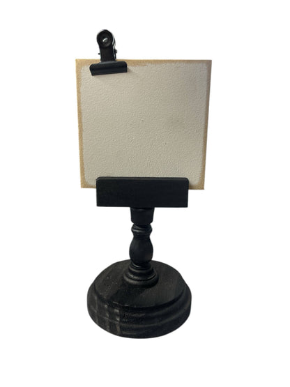 Pedestal Picture Holder/Note Holder/Recipe Card Holder