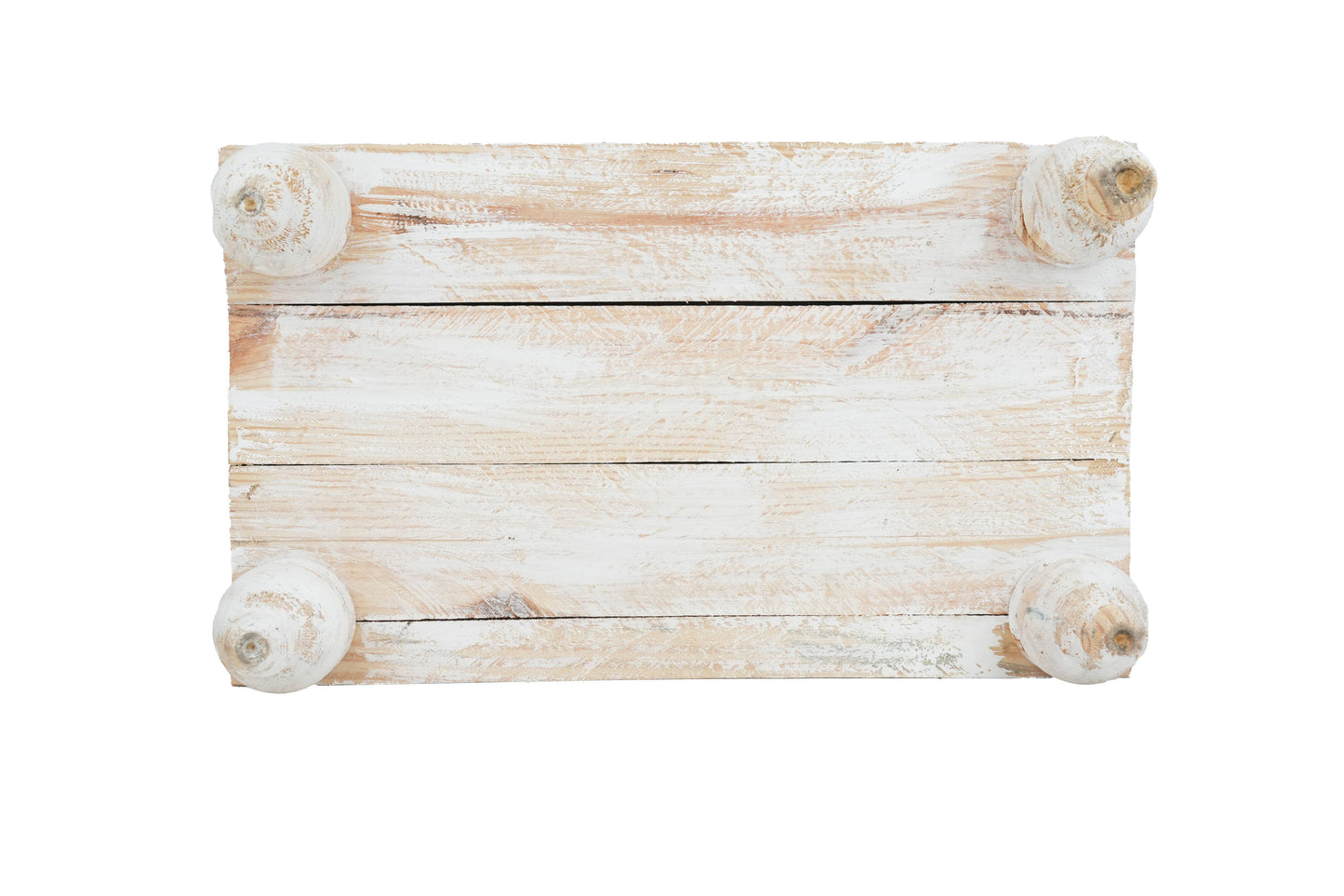 Clemson-20x12 inch-Cake Table-Display-Reclaimed Wood-White