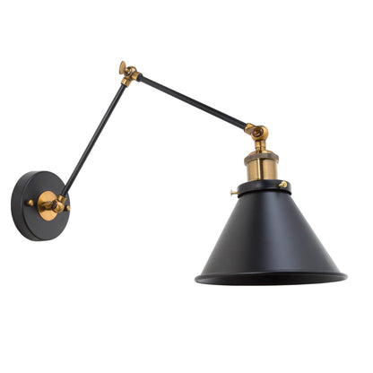 Wolemia 1-Light Swing Arm Light Swag Wall Sconce