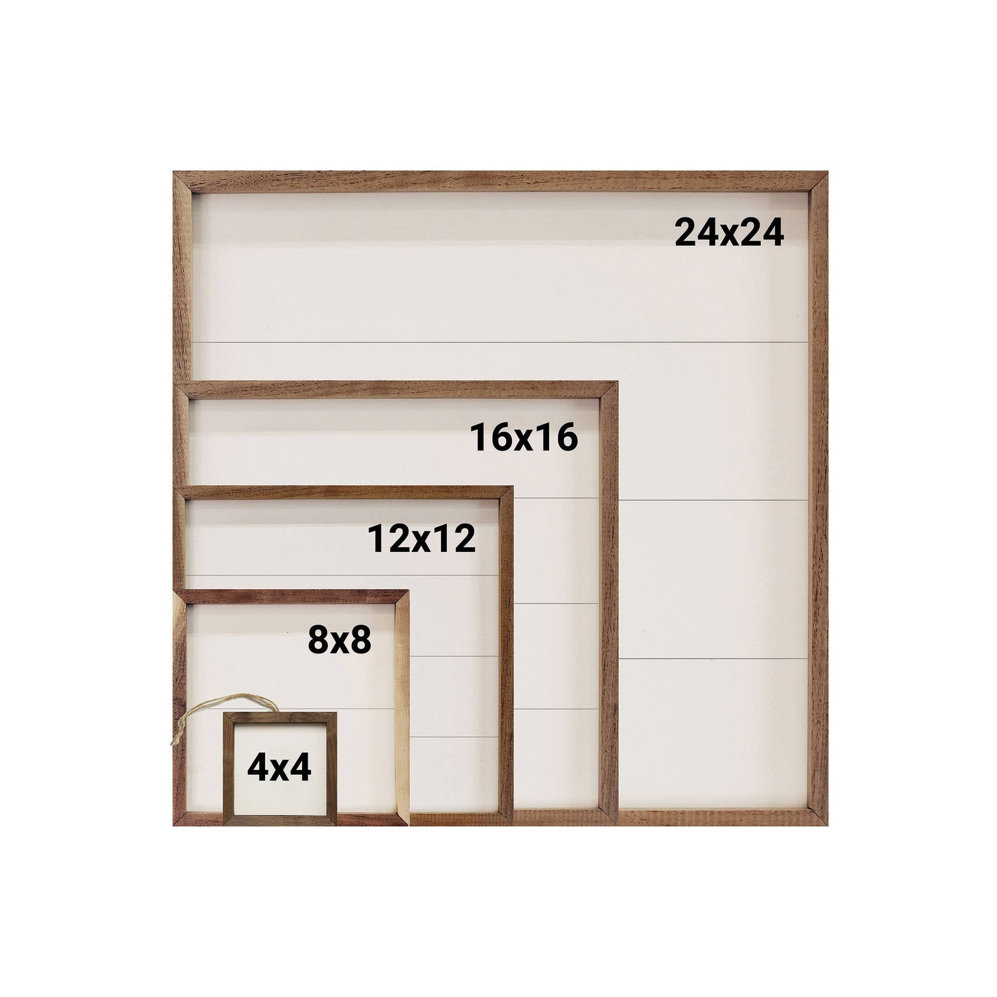 Mustard Seed Greenery Matthew 17 20 Square White