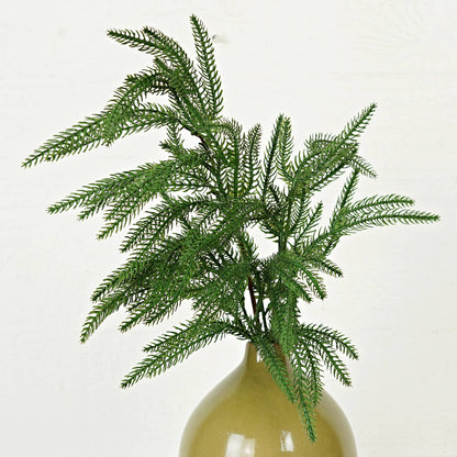 511785- 25in Spray-Soft Touch Fresh Green Norfolk Pine-