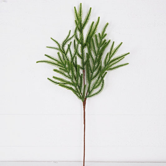31855- 24in Spray-Soft touch Evergreen Norfolk Pines-