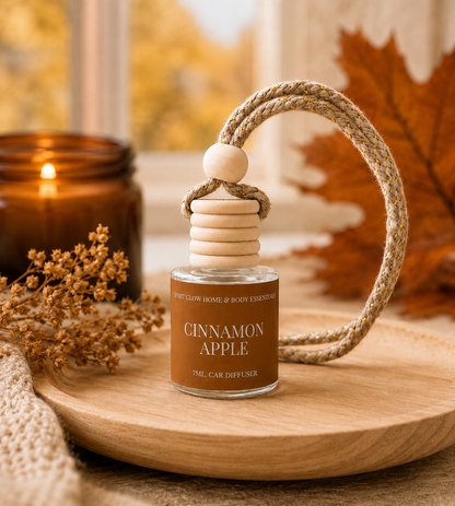 Cinnamon Apple -  Hanging Car Diffuser 
