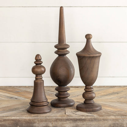 16.25" WOODEN FINIAL