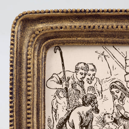 Nativity Sketch Framed Art