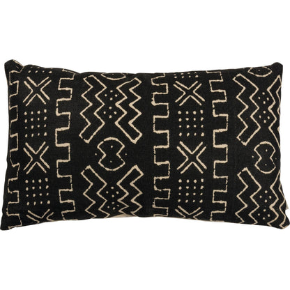 Black Geo Pillow