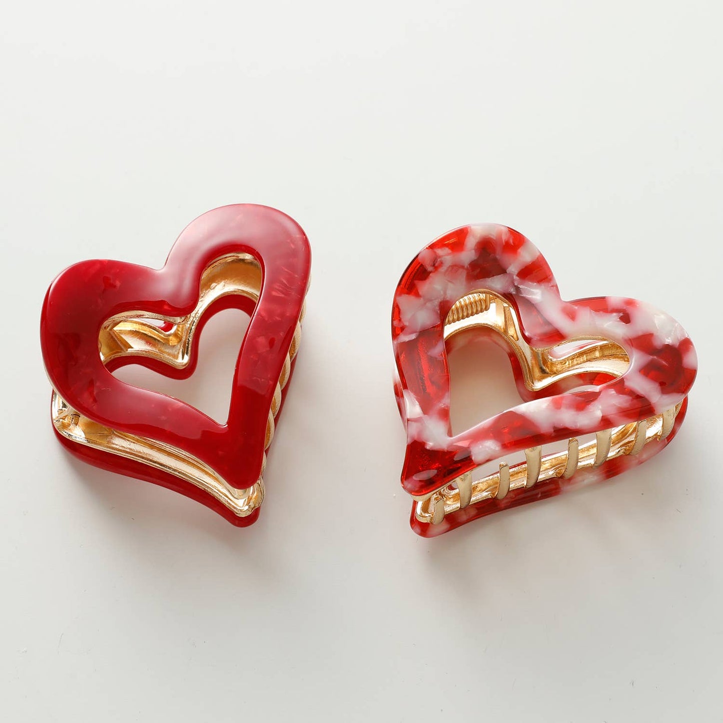 Juliette Valentine | Small Heart Metal Claw Clip