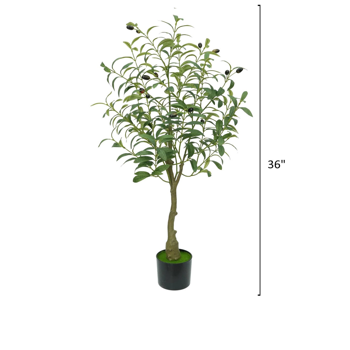 Extra-Dense Foliage-Artificial Quality Realistic Olive Tree