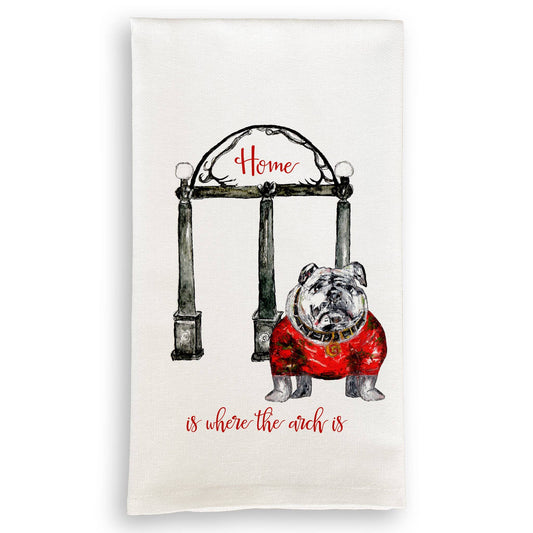 Bulldog with Arches