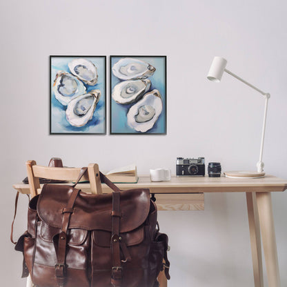 Oysters on the Half Shell Framed Art