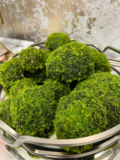 Artificial Petite Moss Dome Set