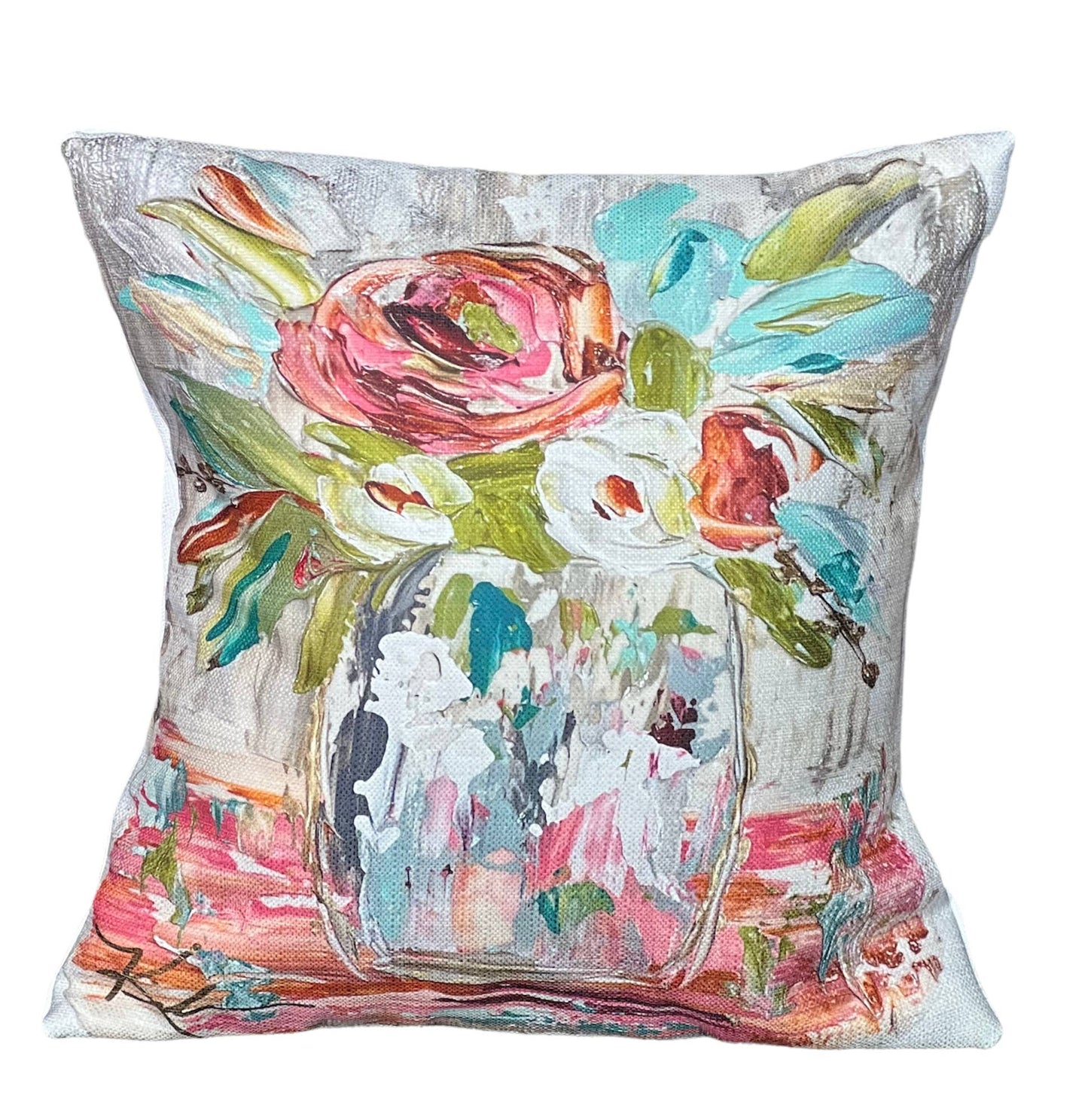 Spring Flower Pillow