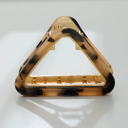 Amelie Core | Small Classic Triangle Metal Claw Clip