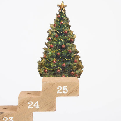 Santa Stairs Sitter Countdown