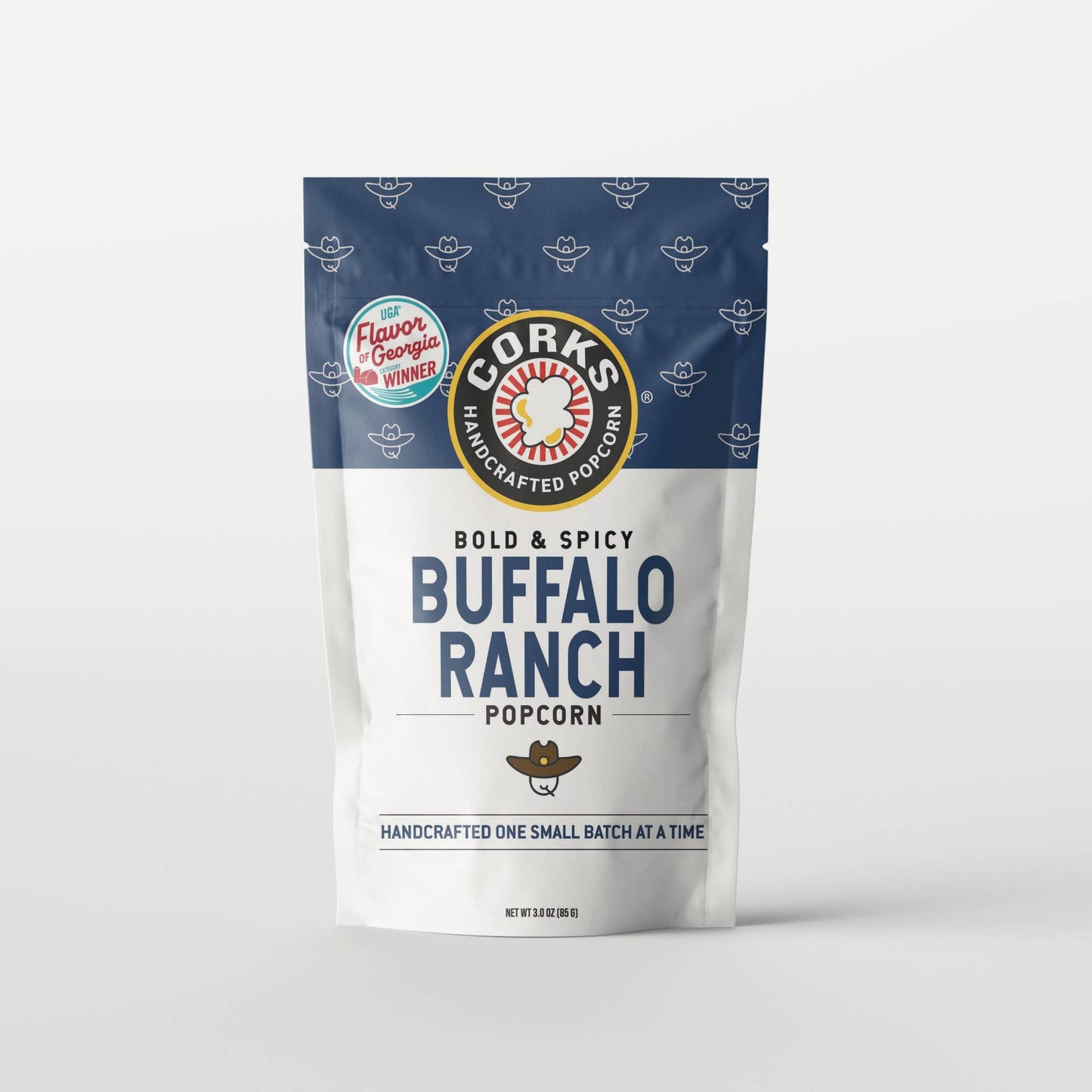 Bold and Spicy Buffalo Ranch Popcorn - 3.0oz **New Size**