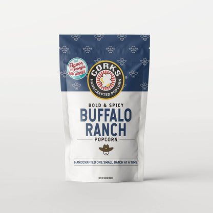 Bold and Spicy Buffalo Ranch Popcorn - 3.0oz **New Size**