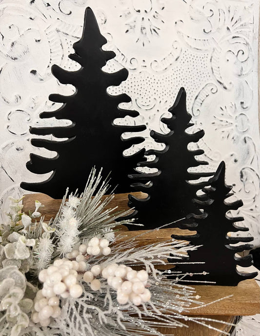 Aluminum black tree