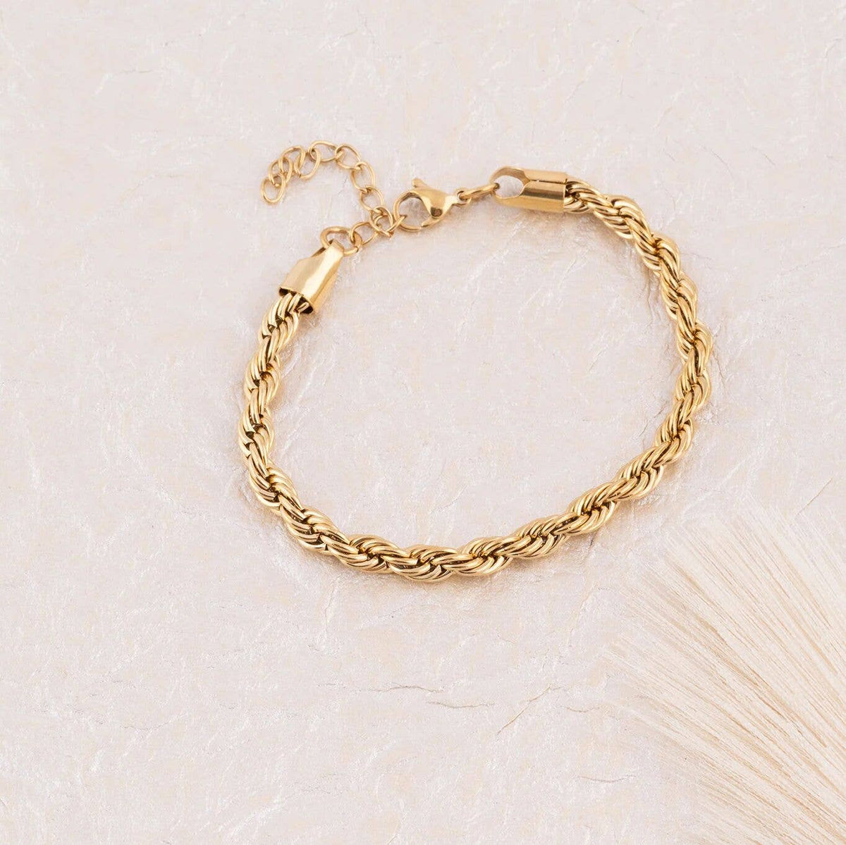 14K Gold Filled Plus™ Rope Chain Bracelet