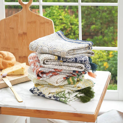 Piedmont Eclipse Blue Kitchen Towel