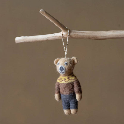 Ornaments Natural Wool Handmade in India