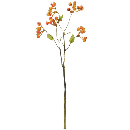 Orange Currant Floral Pick