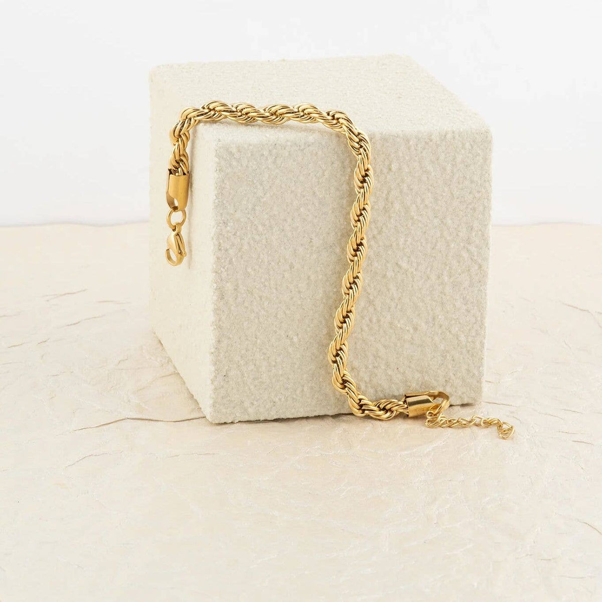 14K Gold Filled Plus™ Rope Chain Bracelet