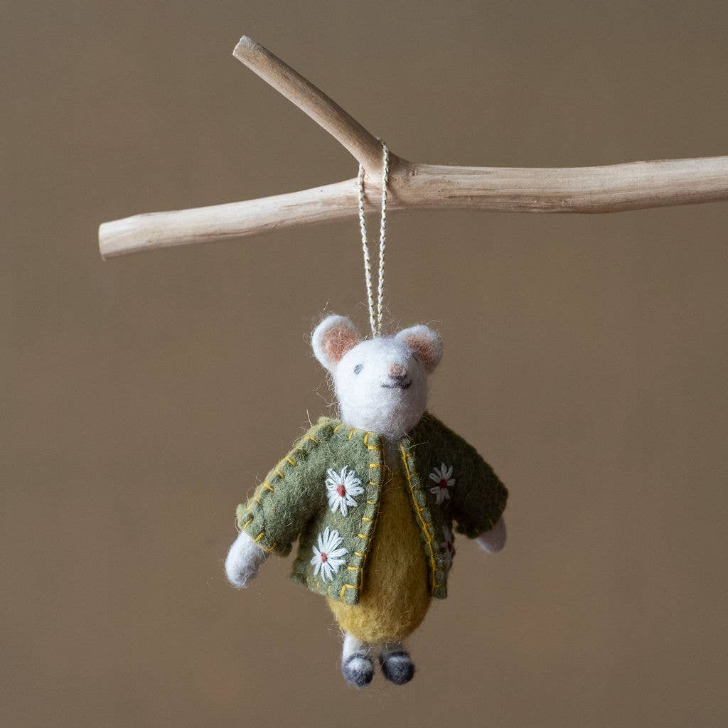 Ornaments Natural Wool Handmade in India