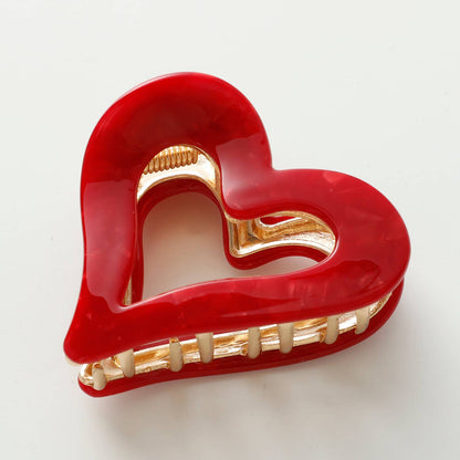 Juliette Valentine | Small Heart Metal Claw Clip