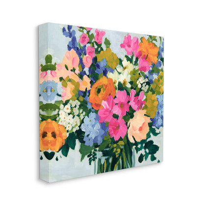 Vivid Bouquet Blooms Canvas Art